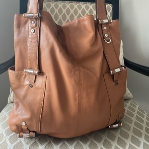Michael kors leather handbag